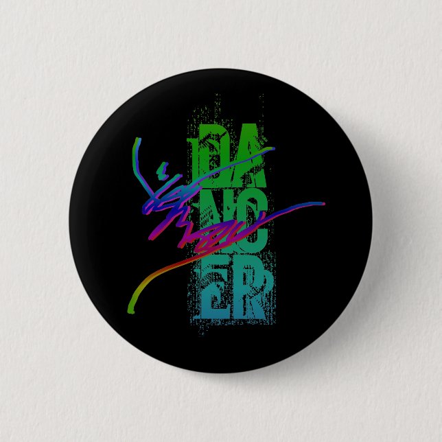 DANCER with DANCER ARTWORK Button (Front)