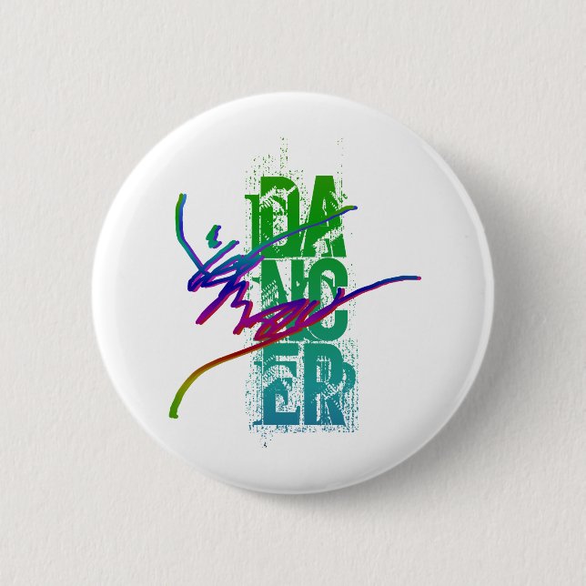 DANCER with DANCER ARTWORK Button (Front)