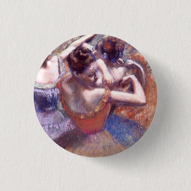 Dancers 1899 Edgar Degas    Button (Front)