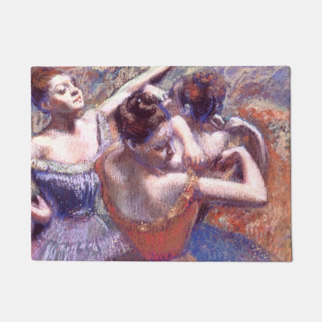 Dancers 1899 Edgar Degas    Doormat (Front)
