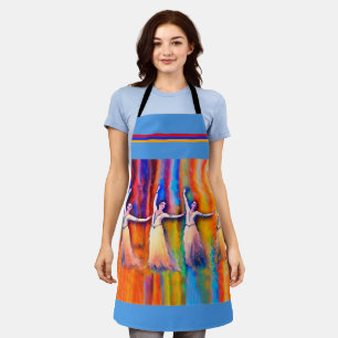 Dancers All-Over Print Apron