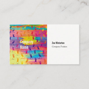 Dancers and Fitness Business Card