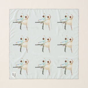 Dancers as Romeo and Juliet - Personalized Ballet Scarf