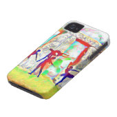 Dancers at Stonehenge Case-Mate iPhone Case (Bottom)