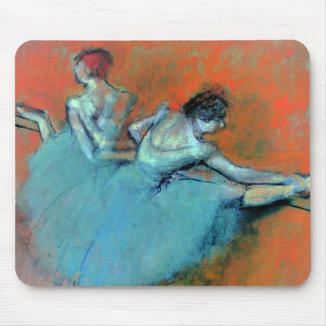 Dancers at the Bar by Degas Mouse Pad (Front)