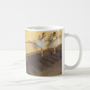 Dancers at the Bar by Edgar Degas, Vintage Ballet Coffee Mug