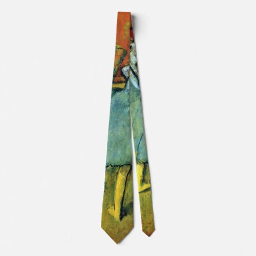 Dancers at the Bar by Edgar Degas Vintage Ballet Neck Tie