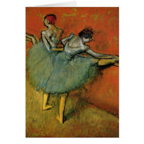 Dancers At The Bar by Edgar Germain Hilaire Degas