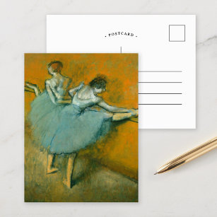 Dancers at the Barre   Edgar Degas Postcard