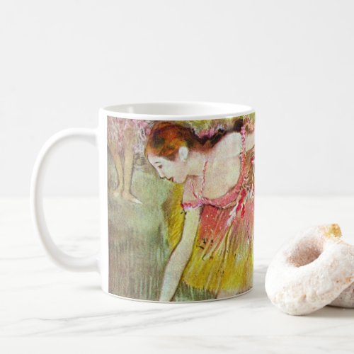 Dancers Bending Down by Edgar Degas Ballet Art Coffee Mug