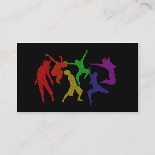 Customizable Dancers Business Card