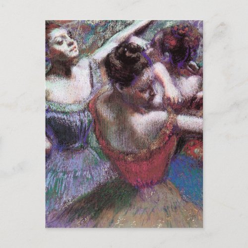 Dancers by Degas Postcard