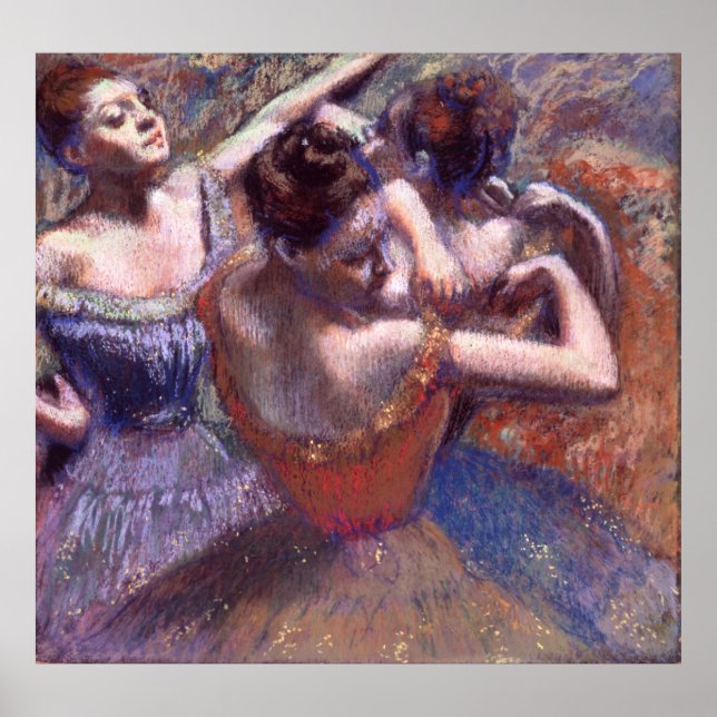 Dancers by Edgar Degas Poster (Front)