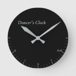 Dancer&#39;s Clock at Zazzle