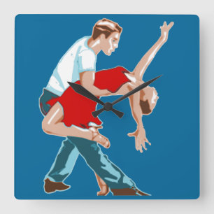 dancers clock