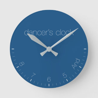 Dancer's Clock Classic Blue