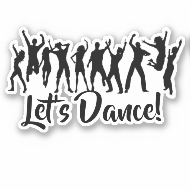Dancers customizeable sticker (Front)