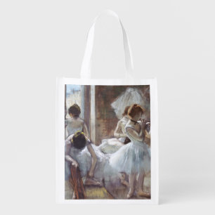Dancers Edgar Degas Grocery Bag