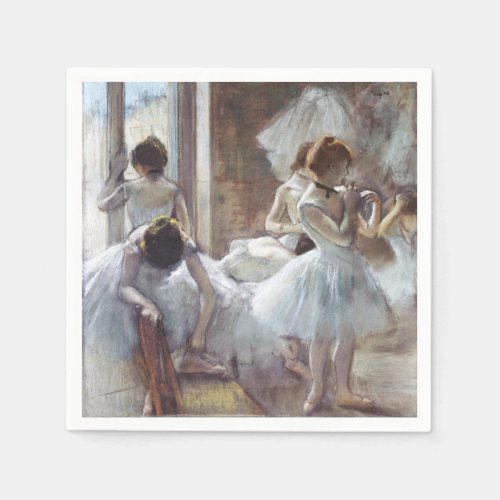 Dancers Edgar Degas    Napkins