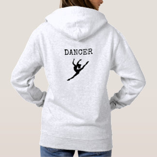 Dancer's hooded sweatshirt