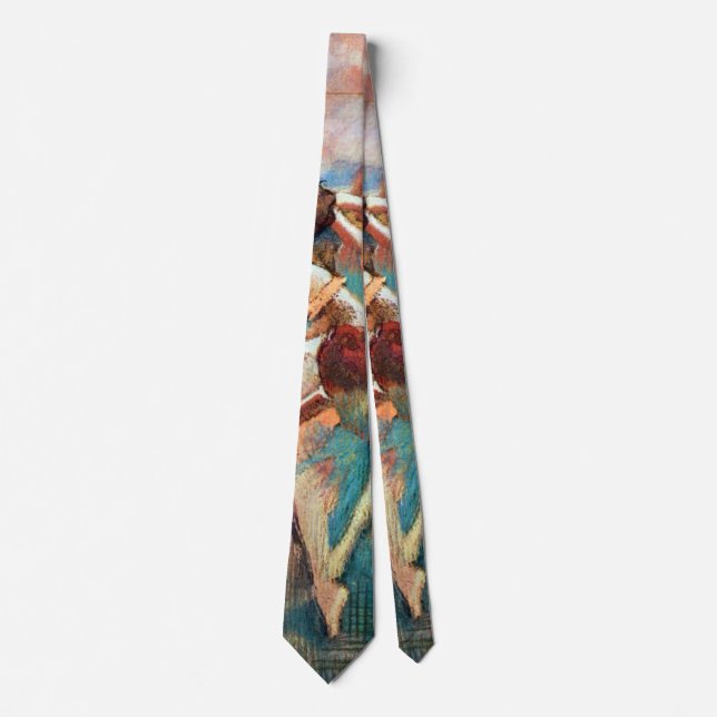 Dancers in a Landscape by Edgar Degas Neck Tie (Front)