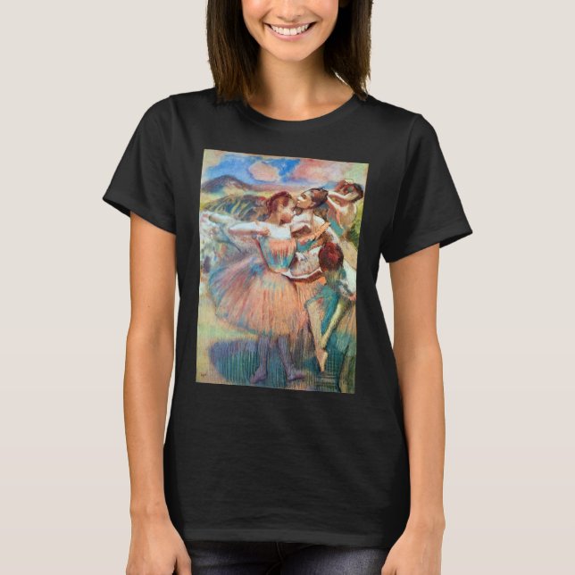 Dancers in a Landscape by Edgar Degas T-Shirt (Front)