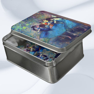 Dancers in Blue by Edgar Degas, Vintage Ballet Art Jigsaw Puzzle