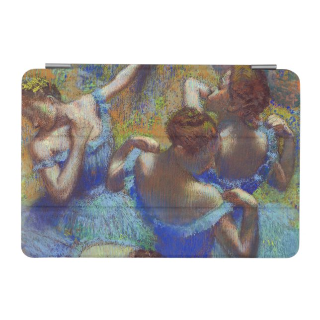 Dancers in Blue, Edgar Degas iPad Mini Cover (Horizontal)