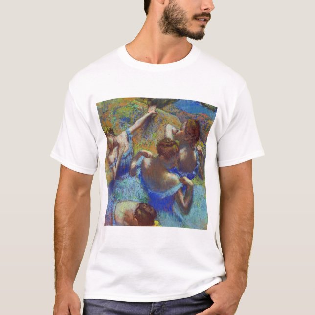 Dancers in Blue, Edgar Degas T-Shirt (Front)