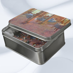 Dancers in Foyer, Edgar Degas, Vintage Ballet Art Jigsaw Puzzle