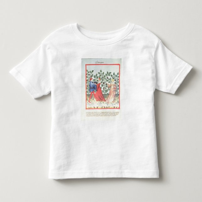 Dancers in front of Broom Plants, 13th century Toddler T-shirt (Front)