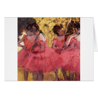 Dancers in Pink Cards