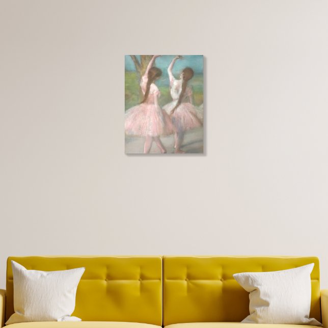 Dancers in Pink Edgar Degas Acrylic Photo Tile (Living Room)