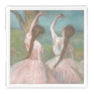 Dancers in Pink Edgar Degas Acrylic Tray