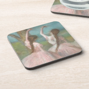 Dancers in Pink Edgar Degas Beverage Coaster