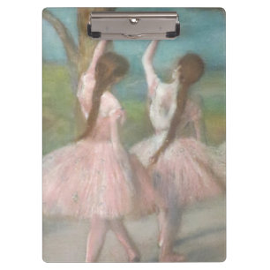 Dancers in Pink Edgar Degas Clipboard