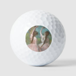 Dancers in Pink Edgar Degas Golf Balls