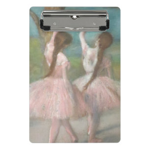 Dancers in Pink Edgar Degas Mini Clipboard
