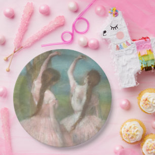 Dancers in Pink Edgar Degas Paper Plates