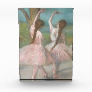 Dancers in Pink Edgar Degas Photo Block