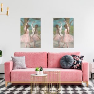 Dancers in Pink Edgar Degas Wall Art Sets