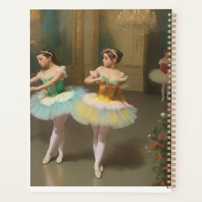 Dancers in the Romantic Style Planner (Back)