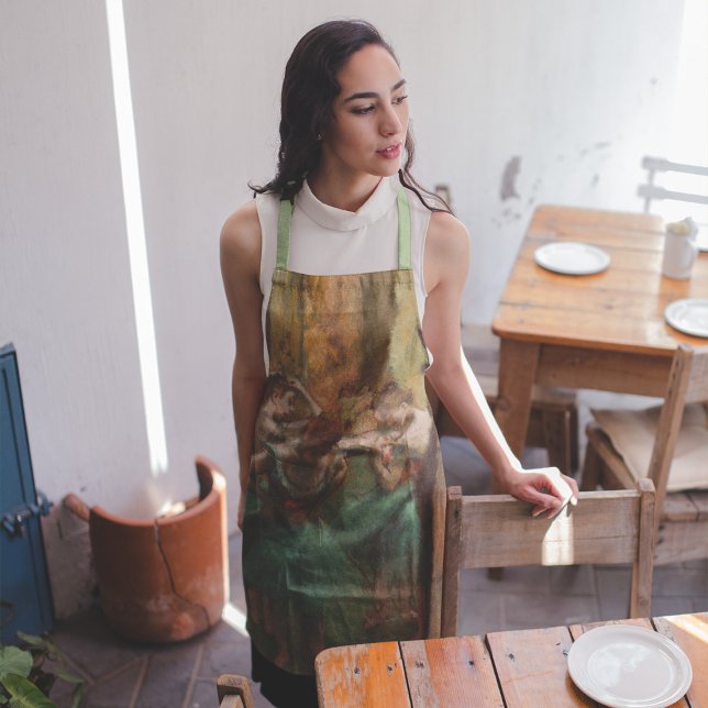 Dancers, Pink and Green by Degas, Art  Apron (Creator Uploaded)