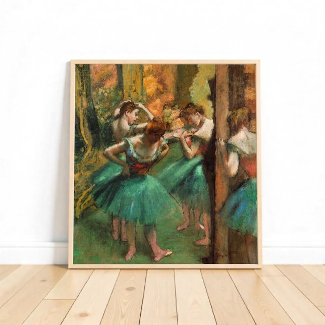 Dancers, Pink and Green by Degas, Art  Poster (Creator Uploaded)