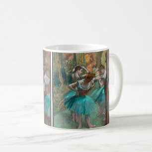 Dancers Pink and Green by Edgar Degas Coffee Mug