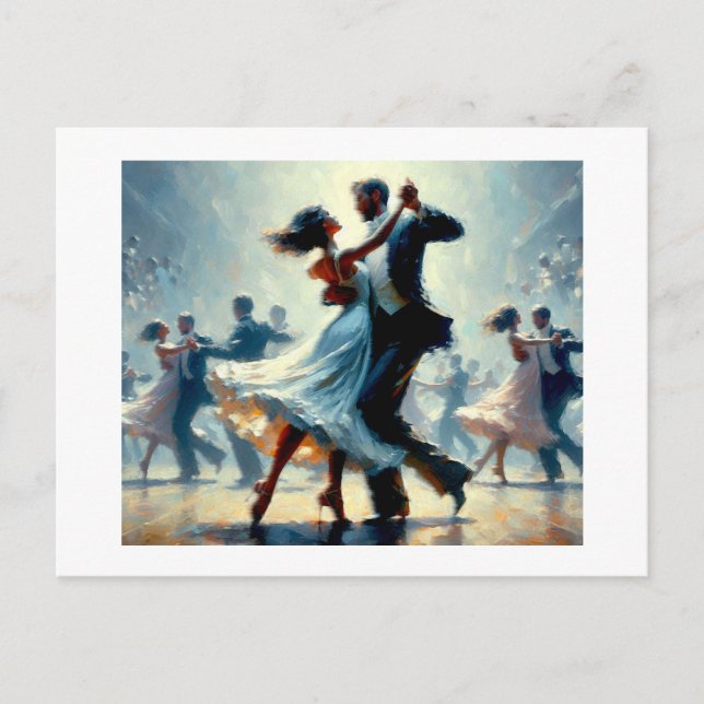 Dancers, Postcard (Front)
