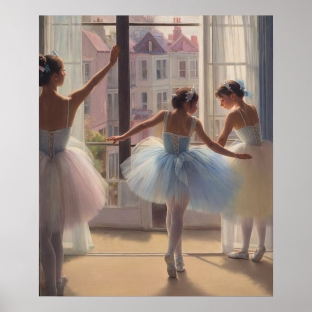 Dancers poster in front of the window (Front)
