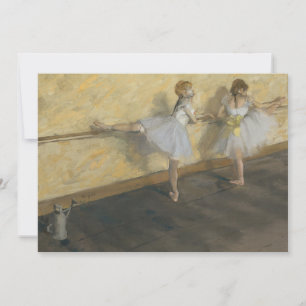 Dancers Practicing at the Barre Edgar Degas