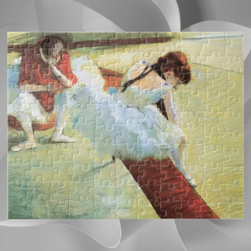 Dancers Resting by Edgar Degas Vintage Ballet Art Jigsaw Puzzle