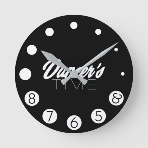 Dancers Time Round Clock